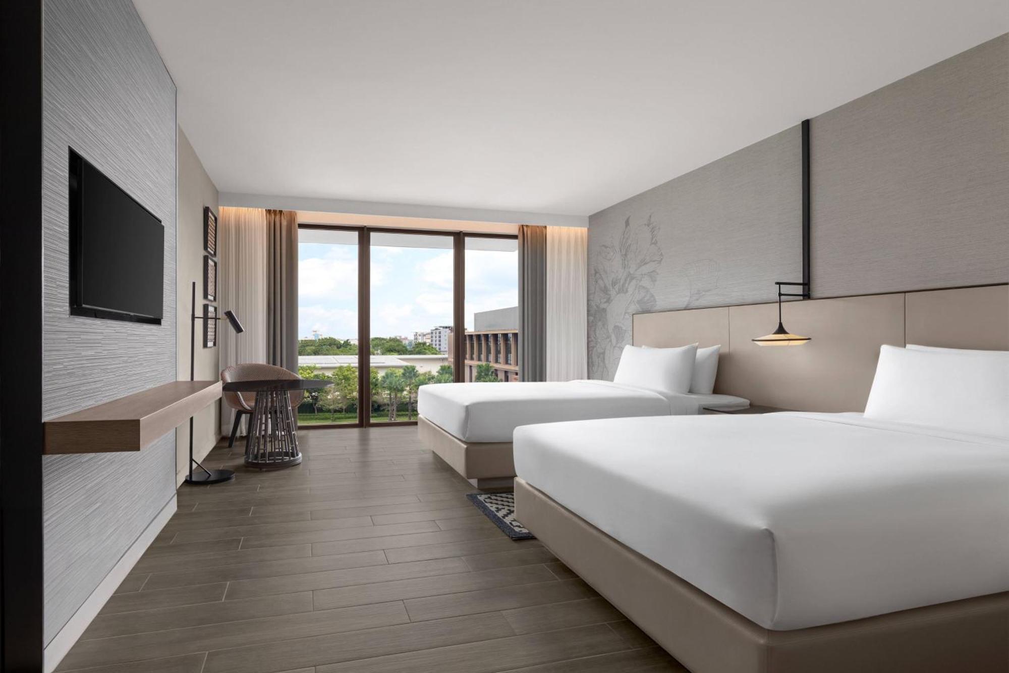 Courtyard By Marriott Bangkok Suvarnabhumi Airport Exterior foto