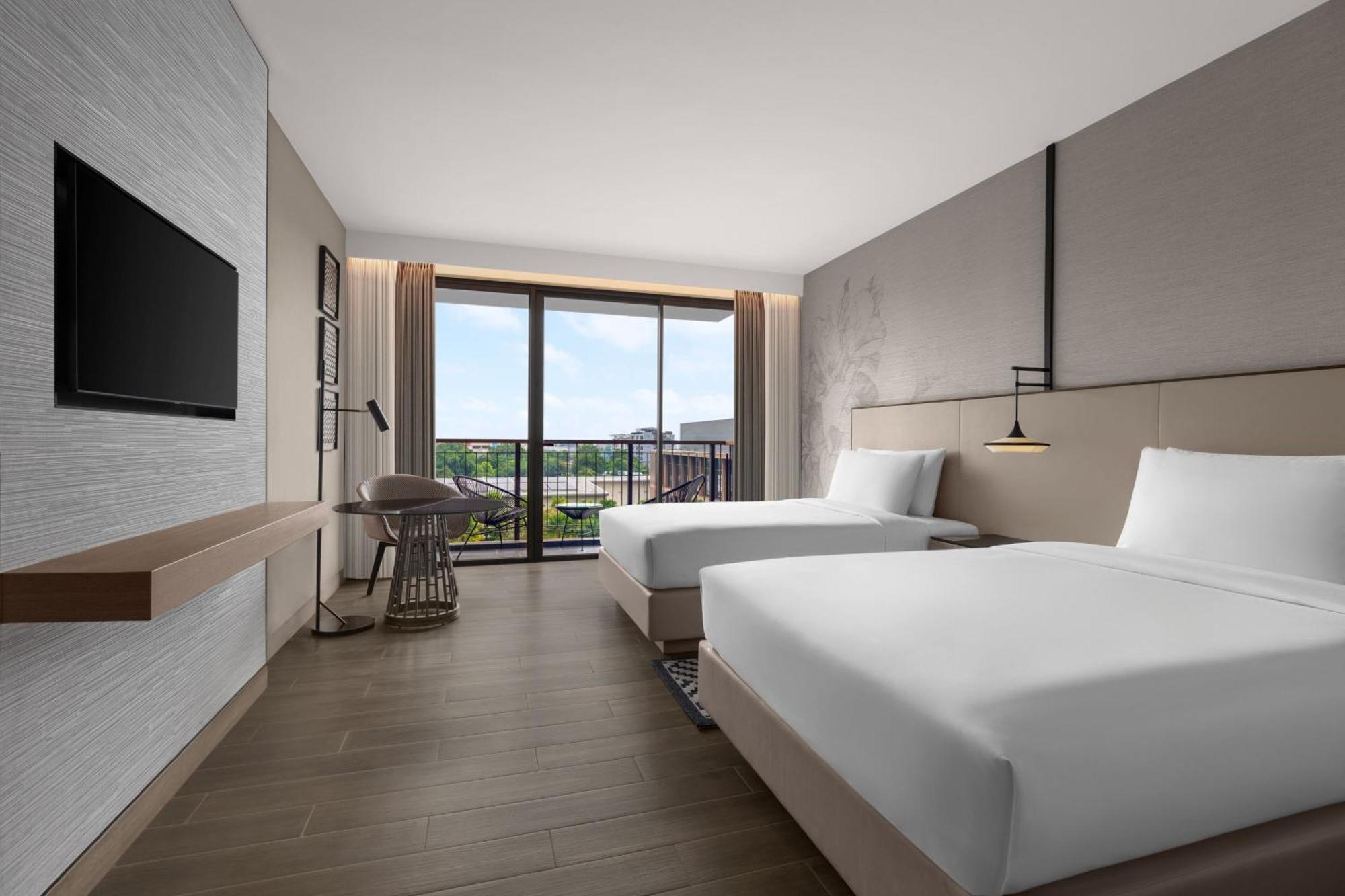 Courtyard By Marriott Bangkok Suvarnabhumi Airport Exterior foto