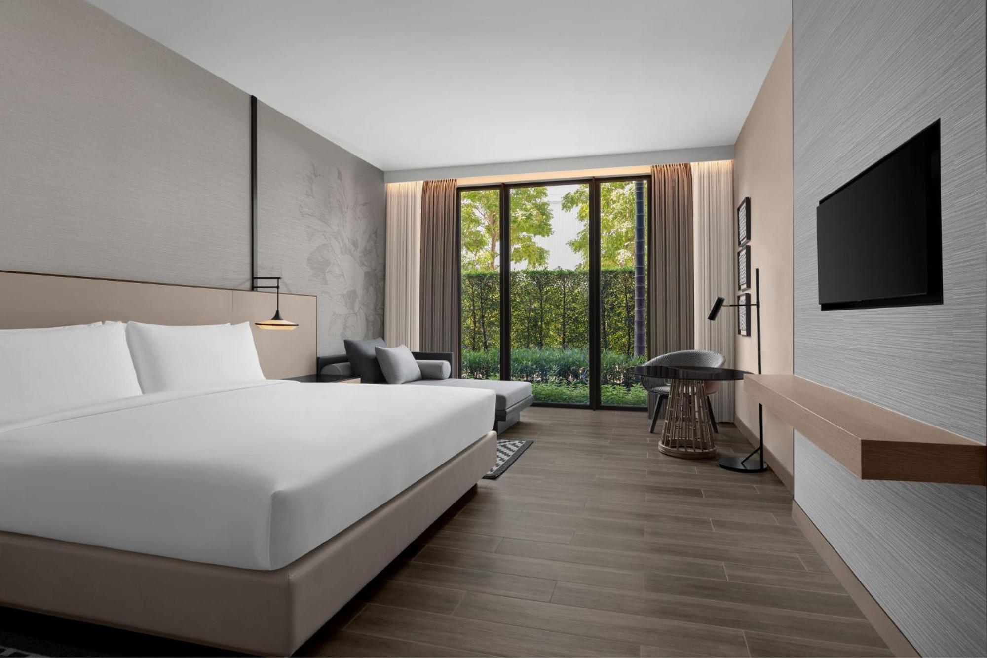 Courtyard By Marriott Bangkok Suvarnabhumi Airport Exterior foto