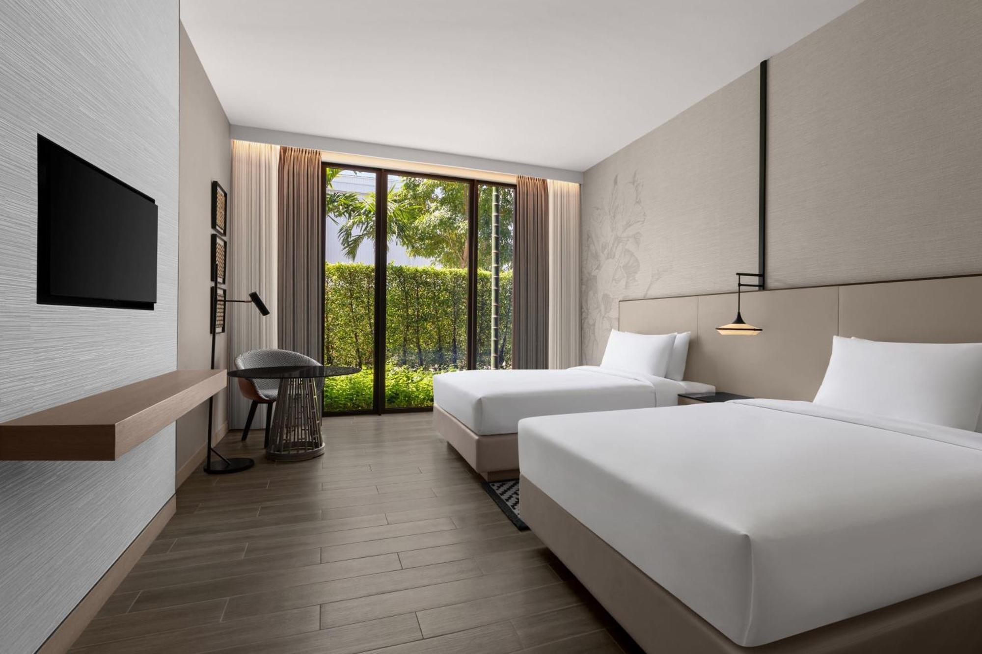 Courtyard By Marriott Bangkok Suvarnabhumi Airport Exterior foto